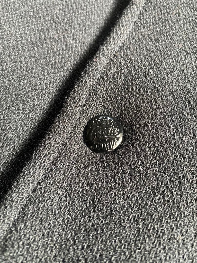 COOTIE スタジャン クーティー【Black×Black】袖レザー