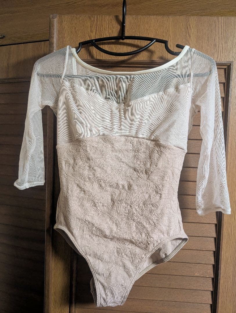 チャコット　永久メイさんコラボ　レオタード　ベージュ　大人Ｌサイズ