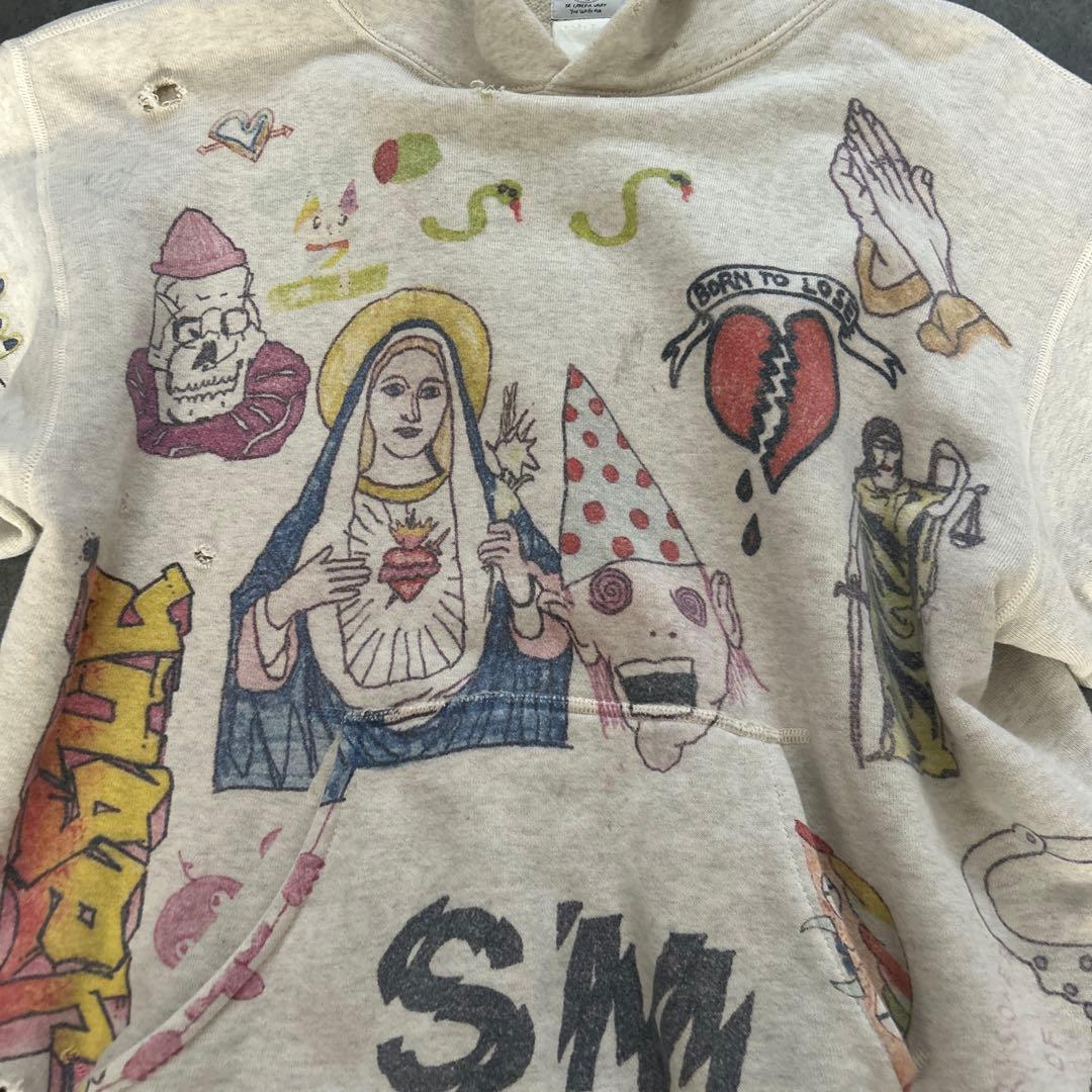 saint michael パーカー21SS Hoodie Graffiti - メルカリ