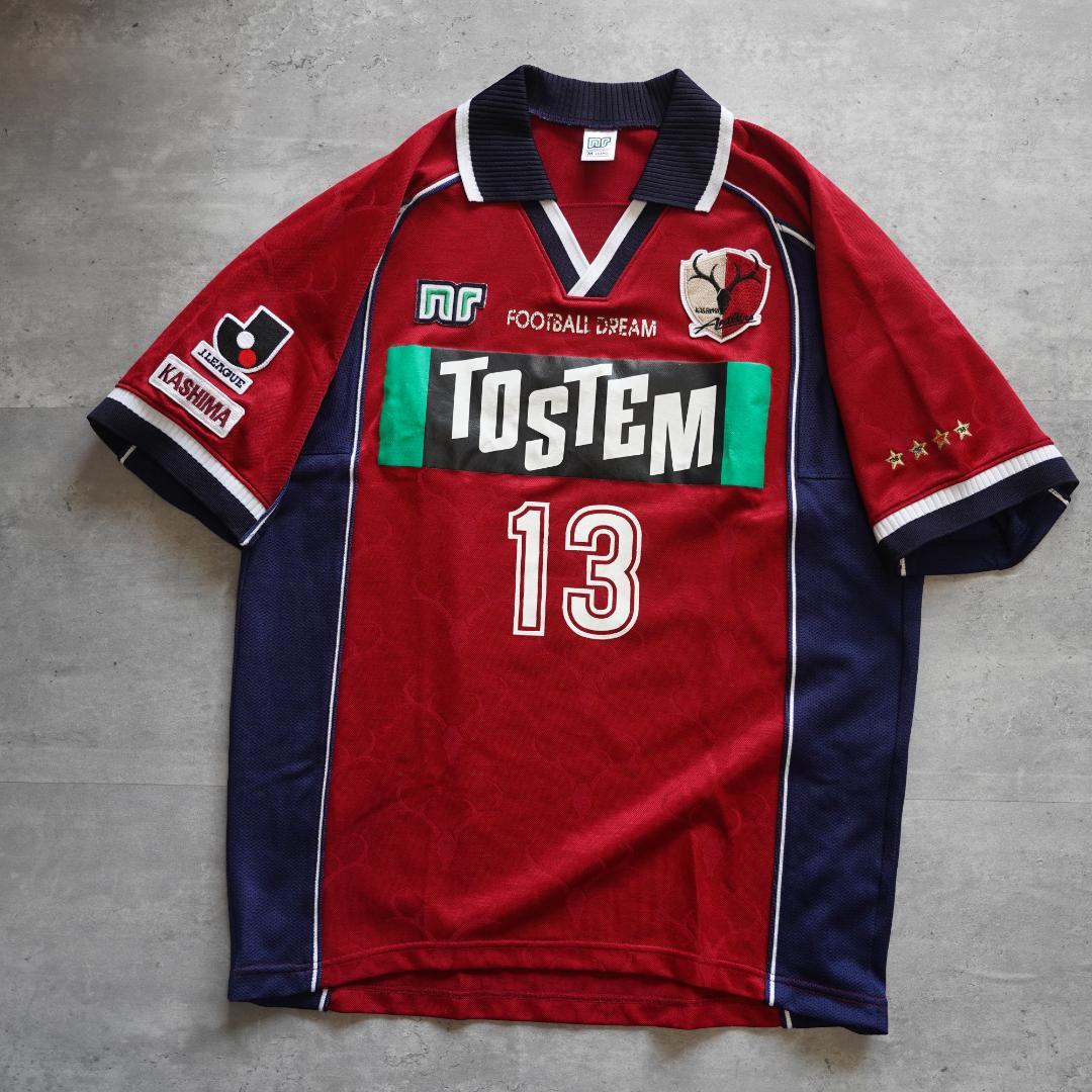 2000年　ennerre 　鹿島アントラーズ　柳沢敦　ホームユニフォーム