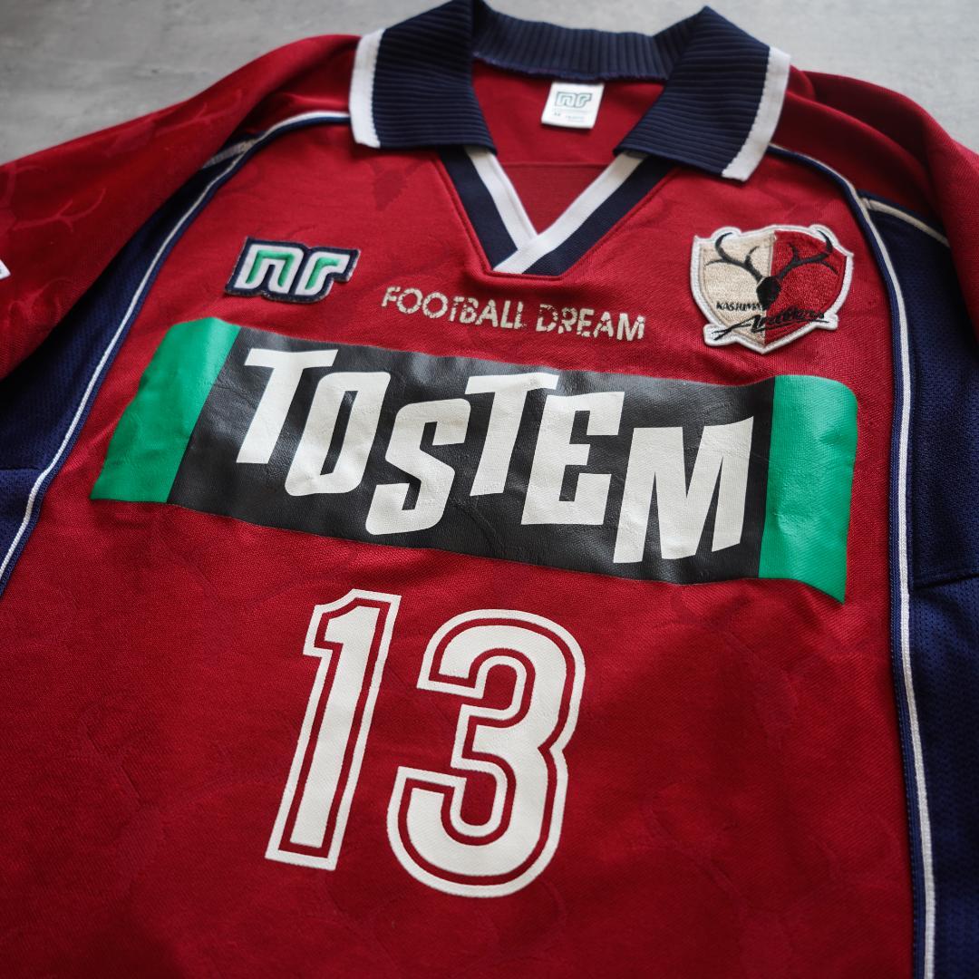 2000年　ennerre 　鹿島アントラーズ　柳沢敦　ホームユニフォーム