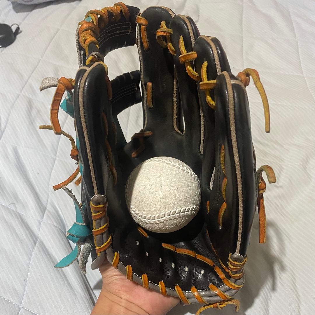 ZETT ゼット プロステイタス 軟式用グラブ 源田モデル