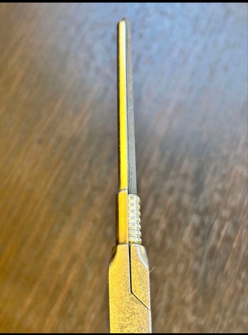 未使用品　HAKKO HI-MIC 5角　4ミリ丸アイロン　/レンツアイロン