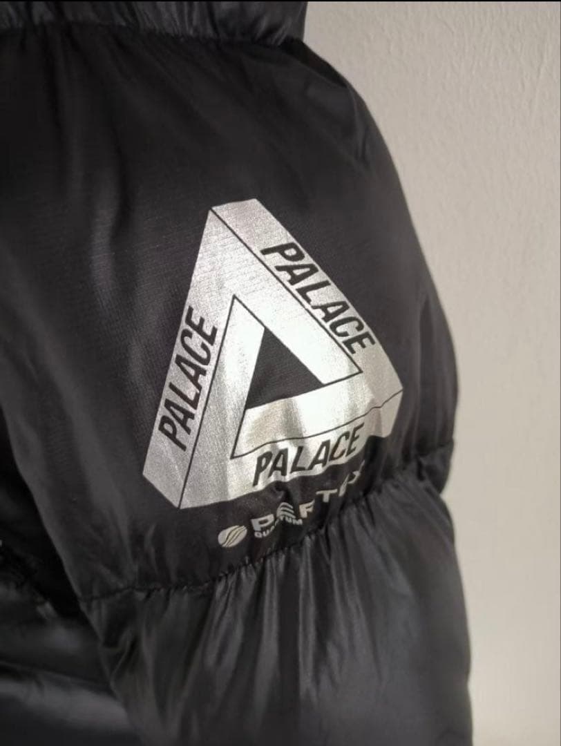 PALACE BALACLAVA PUFFAダウンジャケット ブラック防寒S Ⅴ