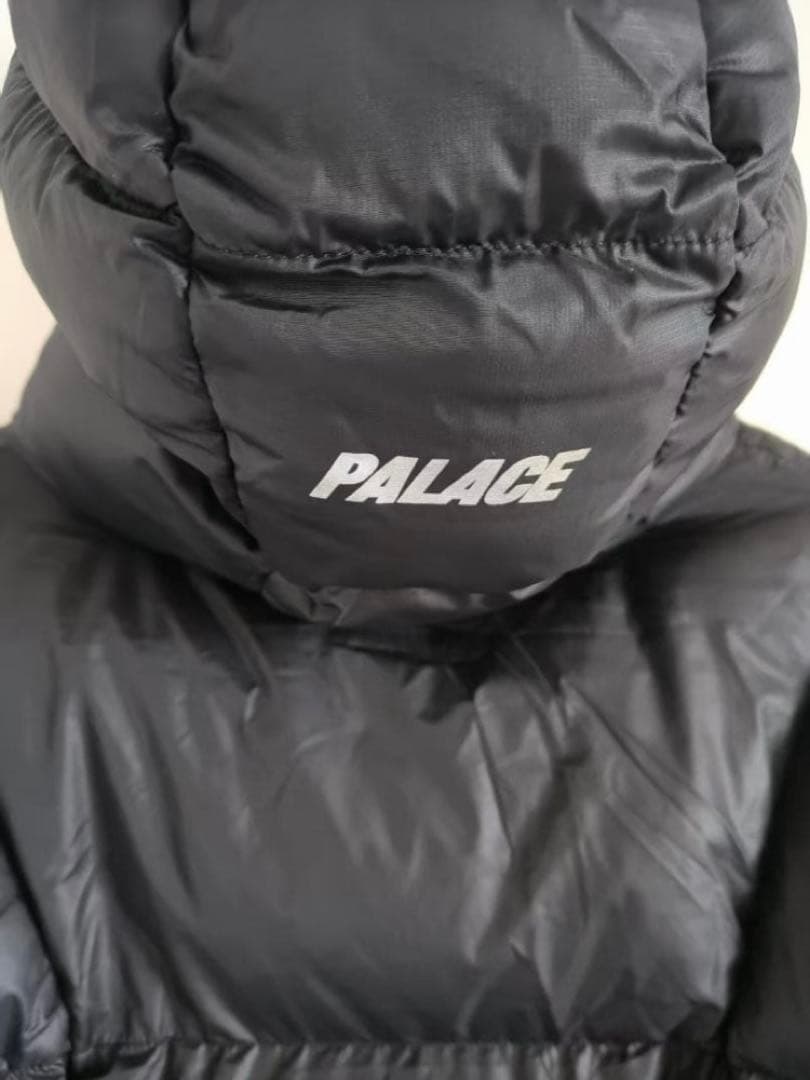 PALACE BALACLAVA PUFFAダウンジャケット ブラック防寒S Ⅴ