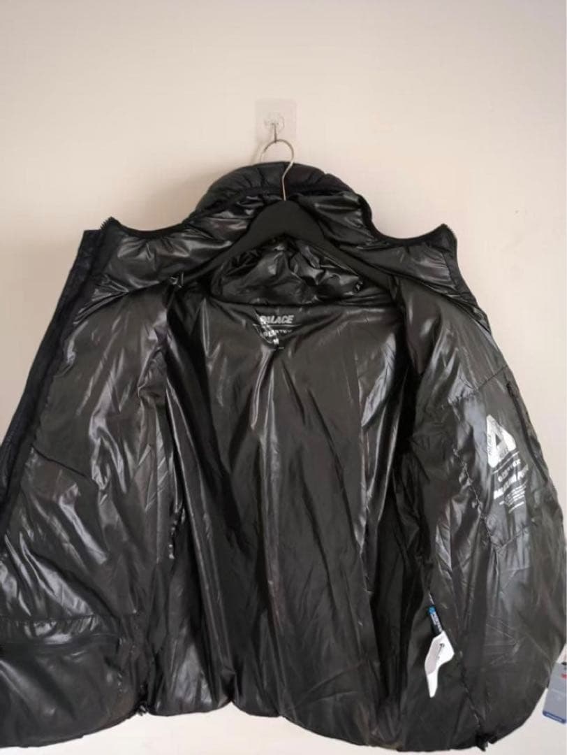 PALACE BALACLAVA PUFFAダウンジャケット ブラック防寒S Ⅴ