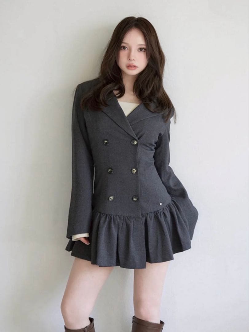 ジャネルのミニワンピース 古着 34