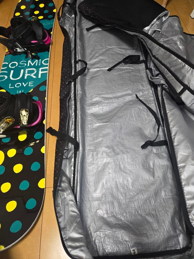 COSMIC SURF 141　ブーツ23～23、5 ケース付　４点　美品！