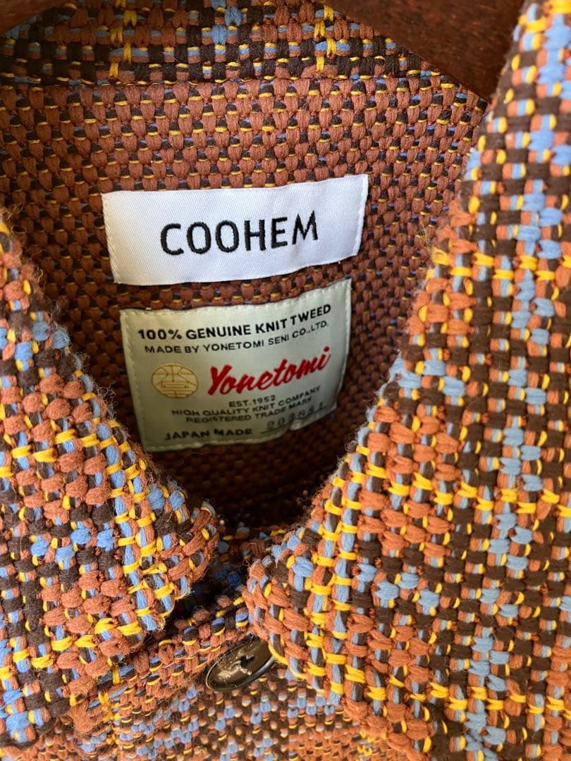 COOHEM ツイードコート　④