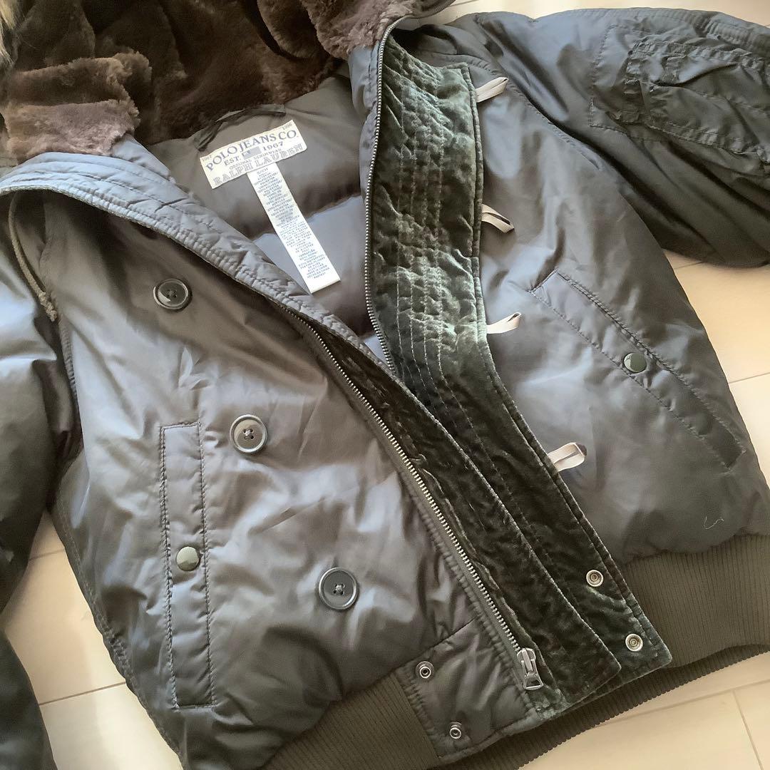 POLO JEANS N-2B ポロ ジーンズ フライト ダウンジャケット S - メルカリ