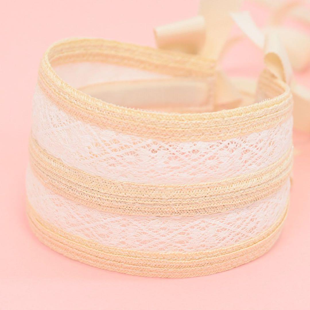 MelodyBasKet♥Natural lacy ヘッドドレス - メルカリ