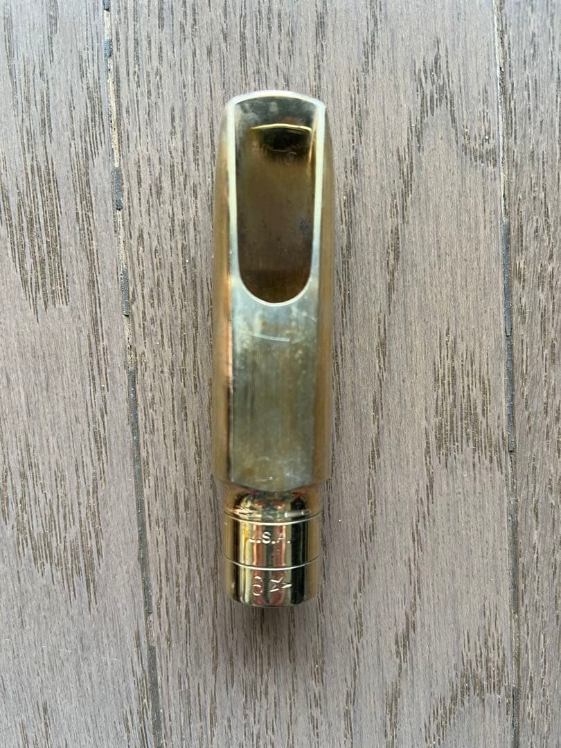 【磨きました】Otto Link 金属製アルトサックスマウスピース&リガチャー