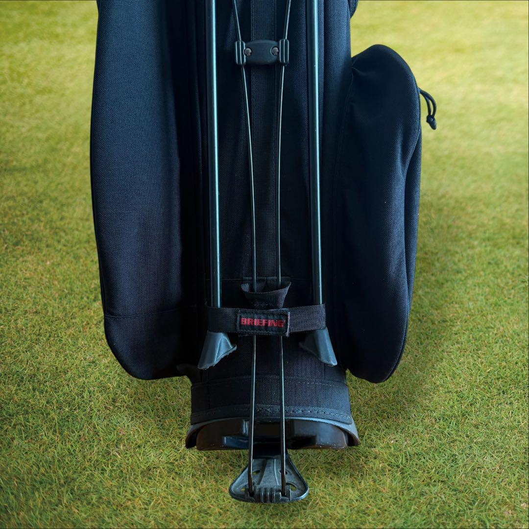 ブリーフィング　キャディバッグ　CR-4 黒　ショルダー　スタンド式　軽量