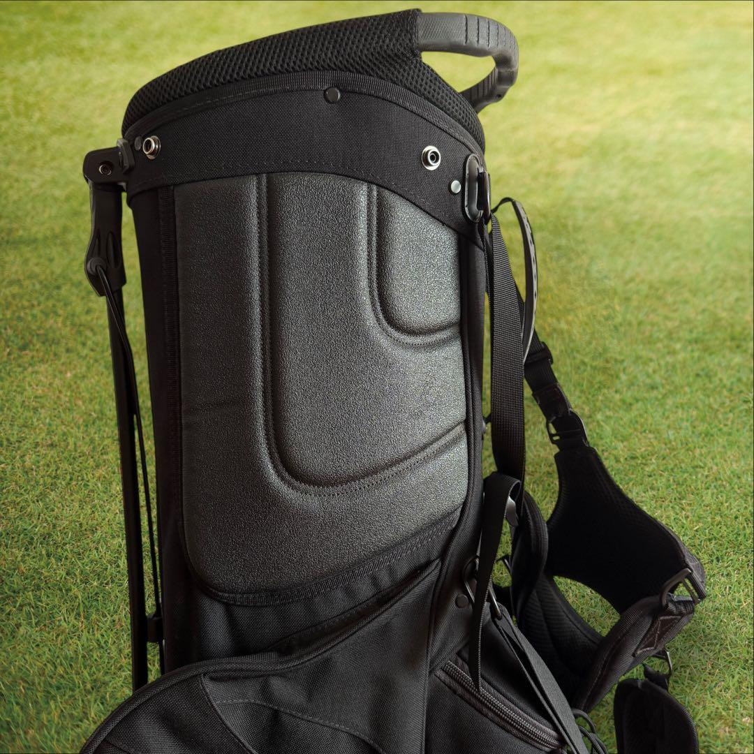 ブリーフィング　キャディバッグ　CR-4 黒　ショルダー　スタンド式　軽量