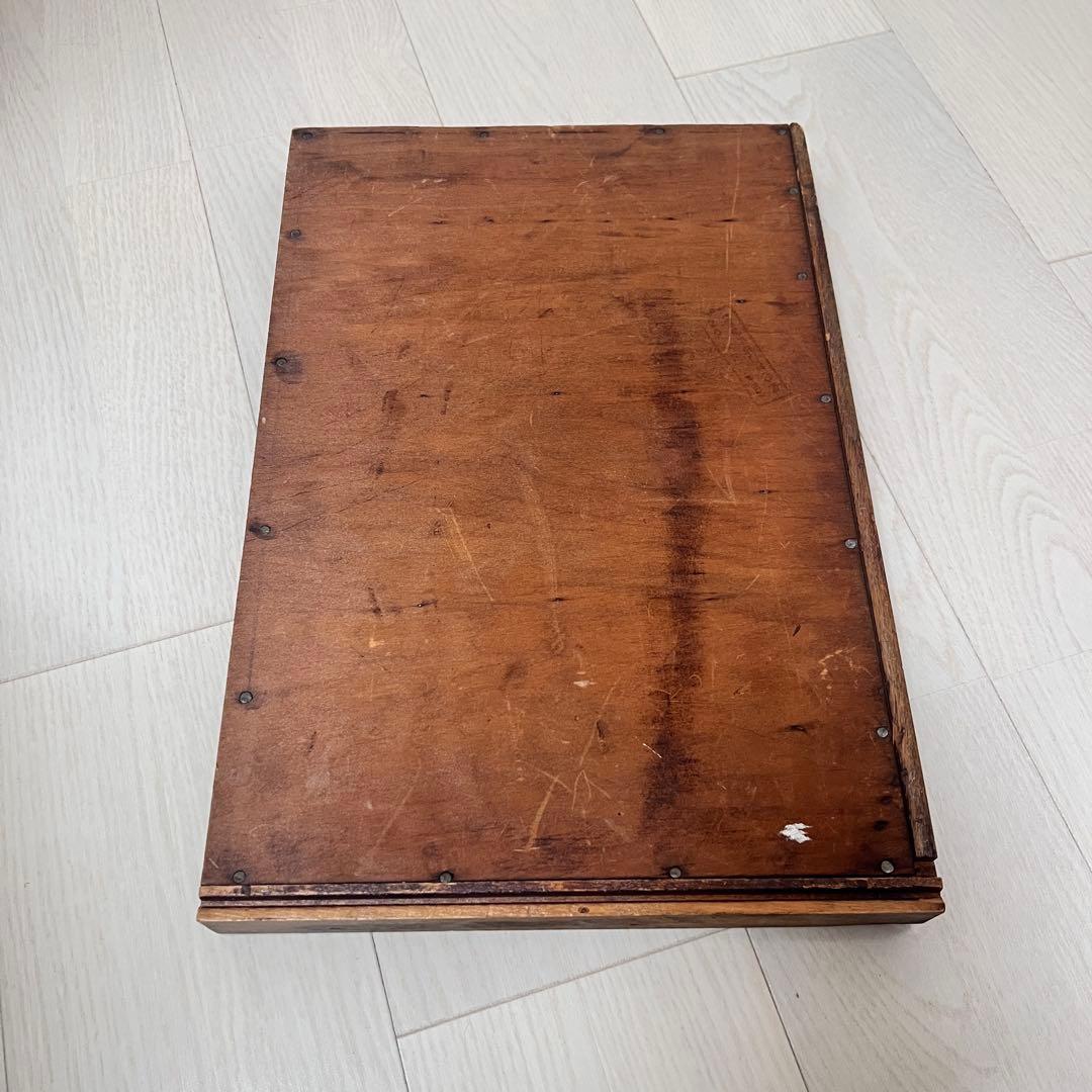 レア‼︎イギリス　アンティーク　ヴィンテージ　プリンタートレイ　スモールサイズ