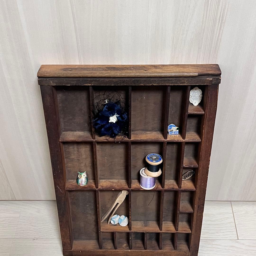 レア‼︎イギリス　アンティーク　ヴィンテージ　プリンタートレイ　スモールサイズ