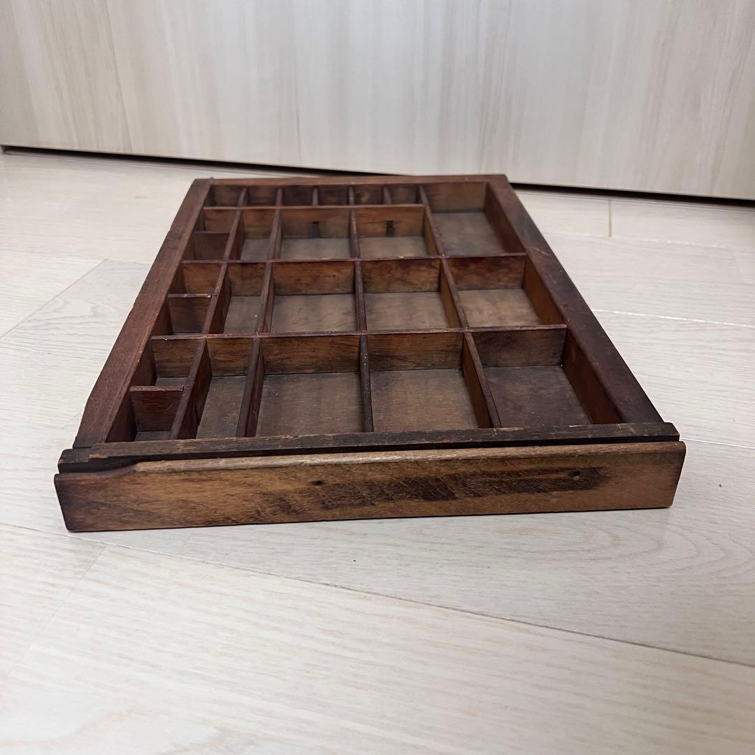 レア‼︎イギリス　アンティーク　ヴィンテージ　プリンタートレイ　スモールサイズ