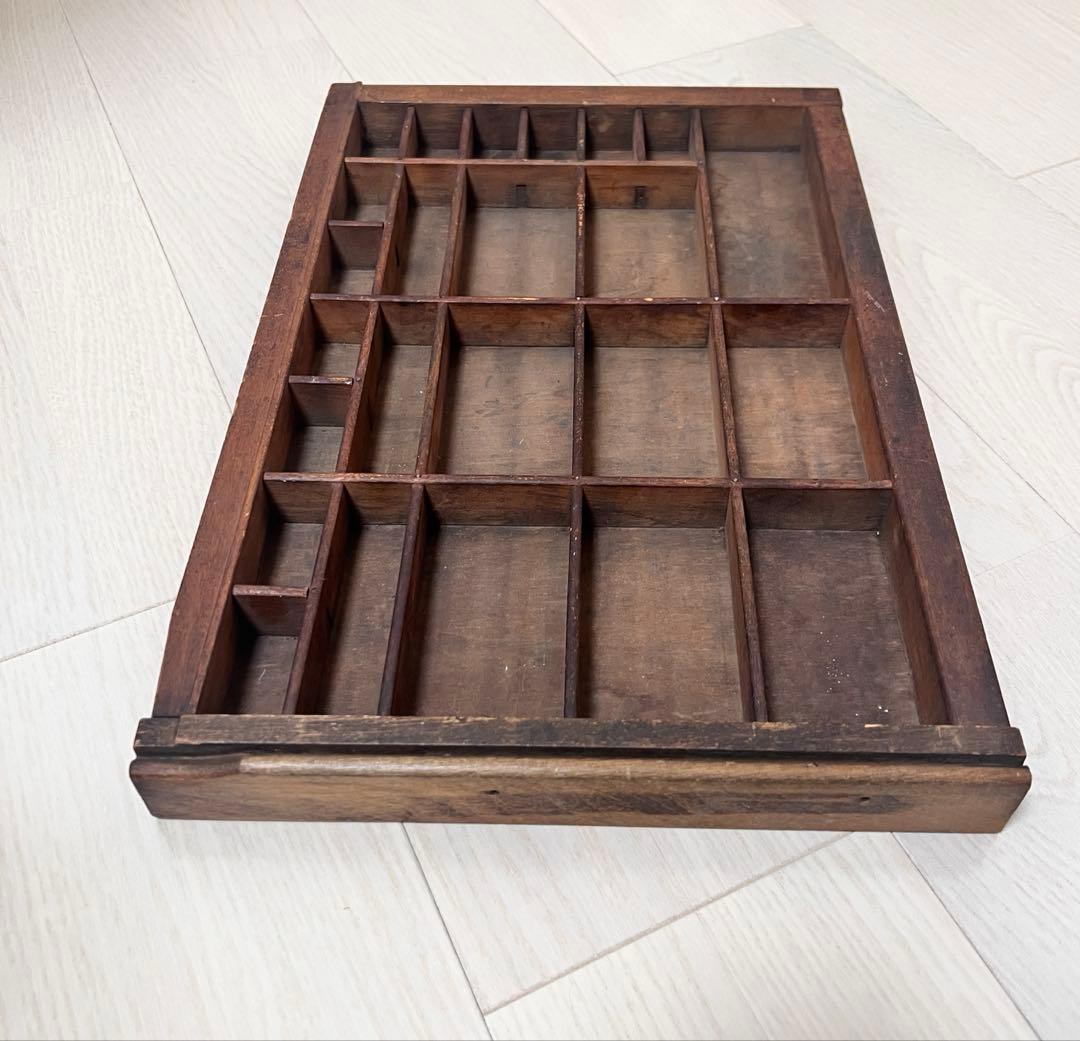 レア‼︎イギリス　アンティーク　ヴィンテージ　プリンタートレイ　スモールサイズ