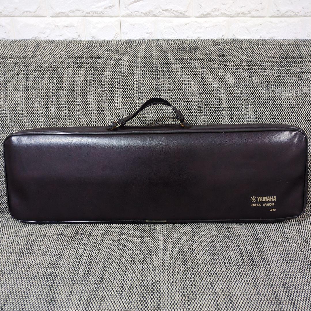 ヤマハ 高級 バスリコーダー 木製 管楽器