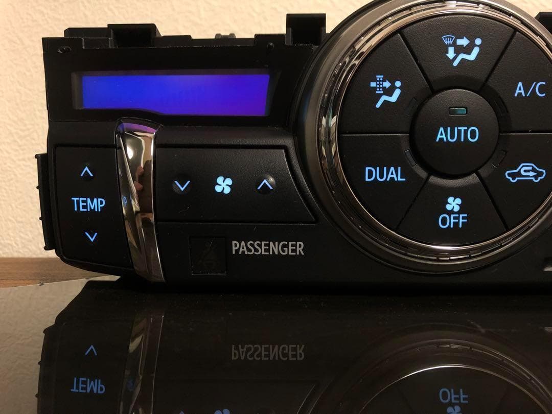 【液晶反転加工】130マークX 前期 エアコンパネル LED打ち替え トヨタ純正