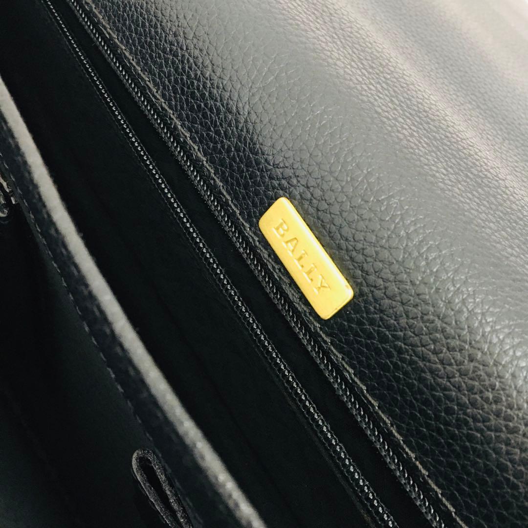 バリー BALLY ビジネスバッグ ブリーフケース レザー ダイヤルキー