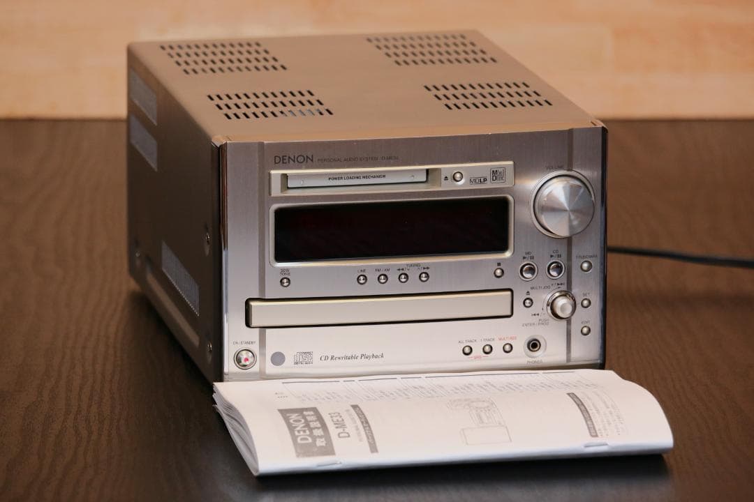 DENON D-ME33 CD/MD/TUNER/AMP　ミニコンポ 　美品