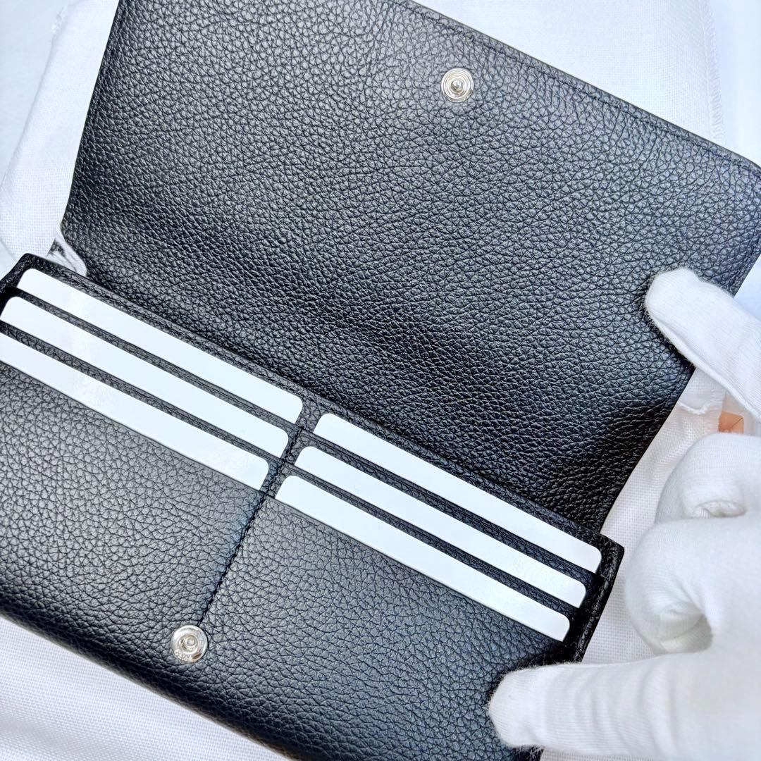 【新品】Chloe クロエ 長財布 アルファベット　ブラック