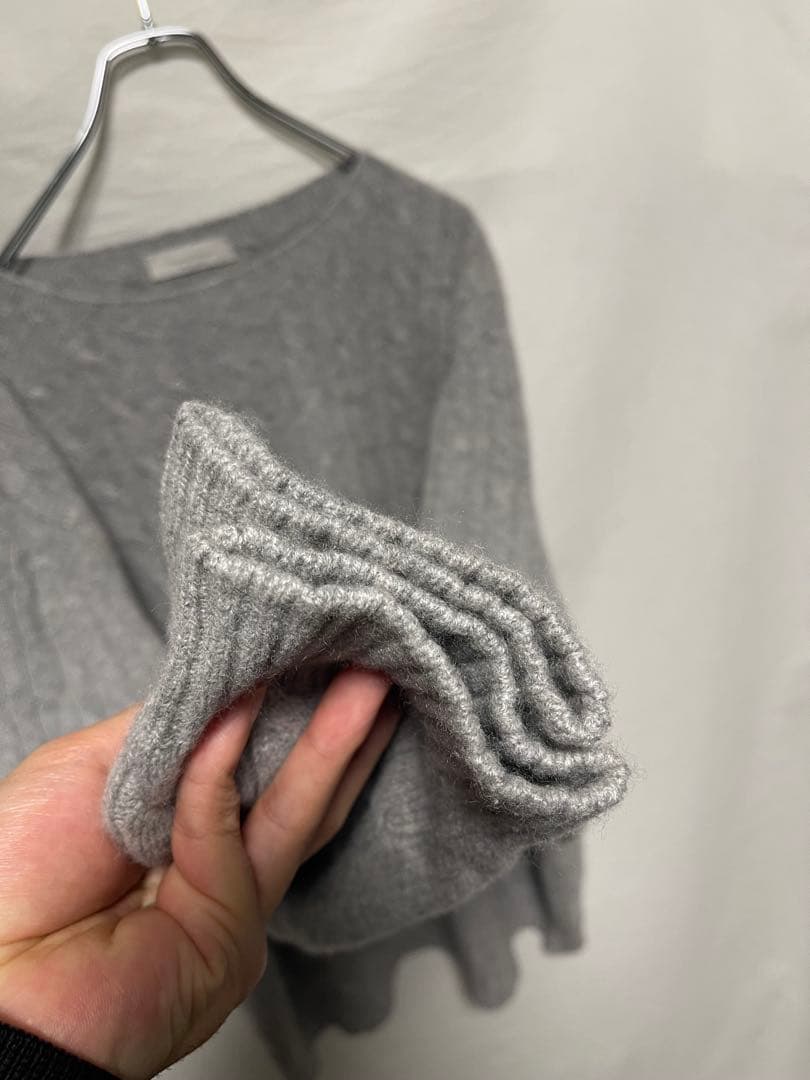 ★Ermenegildo Zegna★カシミヤ★ケーブル ニットセーター★2XL