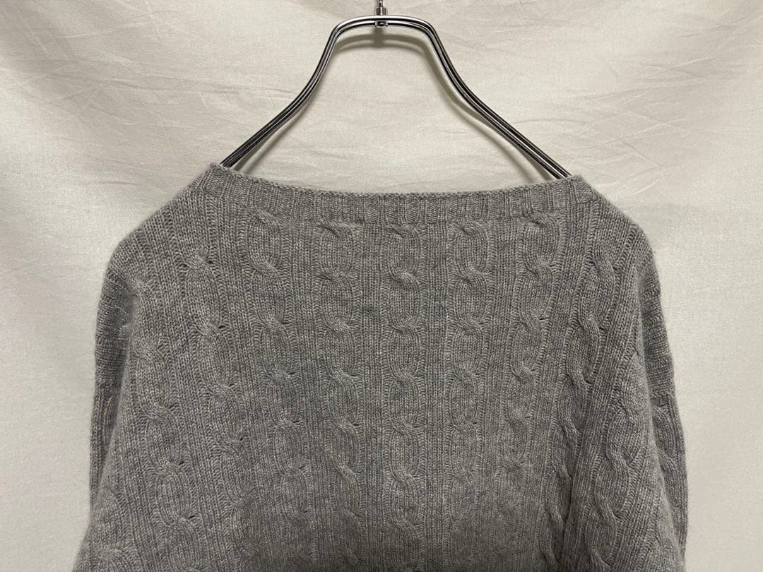 ★Ermenegildo Zegna★カシミヤ★ケーブル ニットセーター★2XL