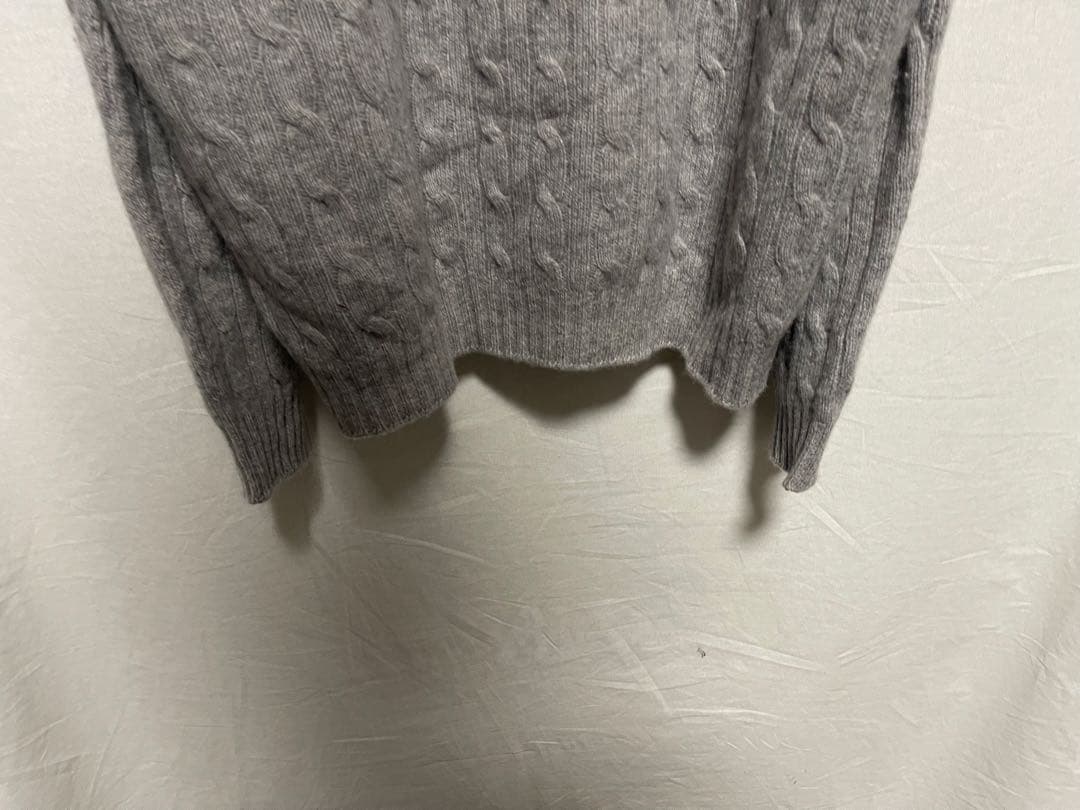 ★Ermenegildo Zegna★カシミヤ★ケーブル ニットセーター★2XL