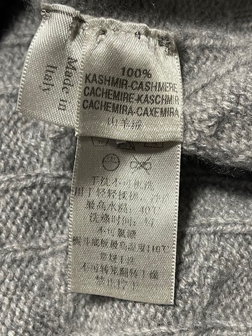 ★Ermenegildo Zegna★カシミヤ★ケーブル ニットセーター★2XL