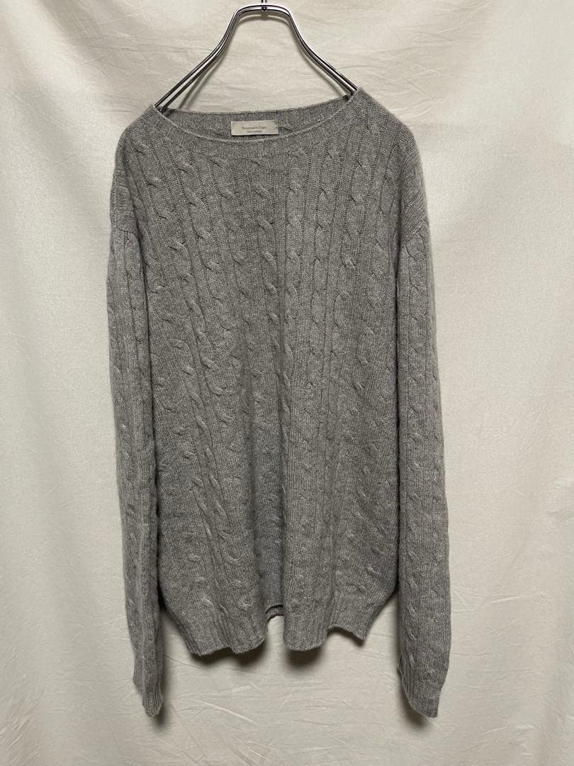 ★Ermenegildo Zegna★カシミヤ★ケーブル ニットセーター★2XL