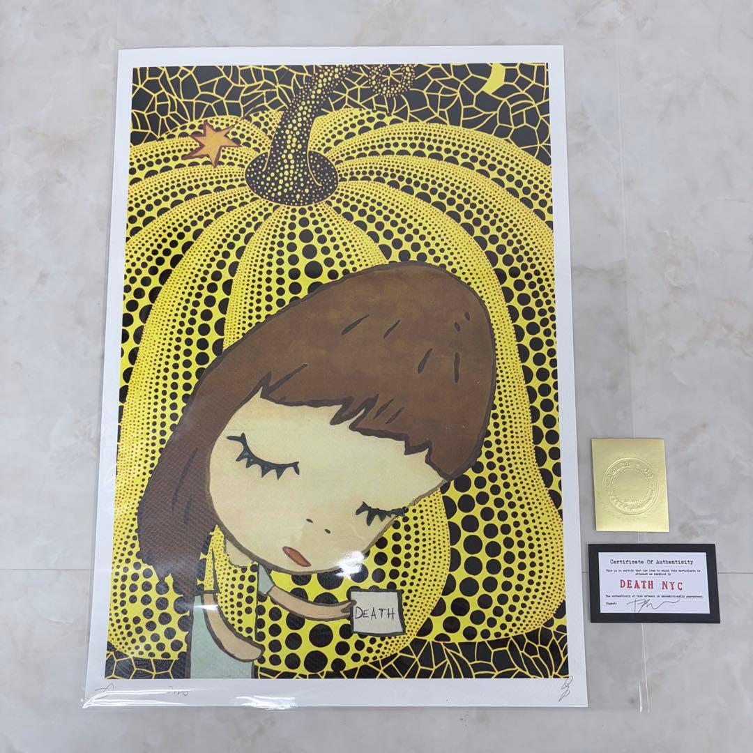 DEATH NYC 奈良美智 現代アート 直筆サイン - メルカリ