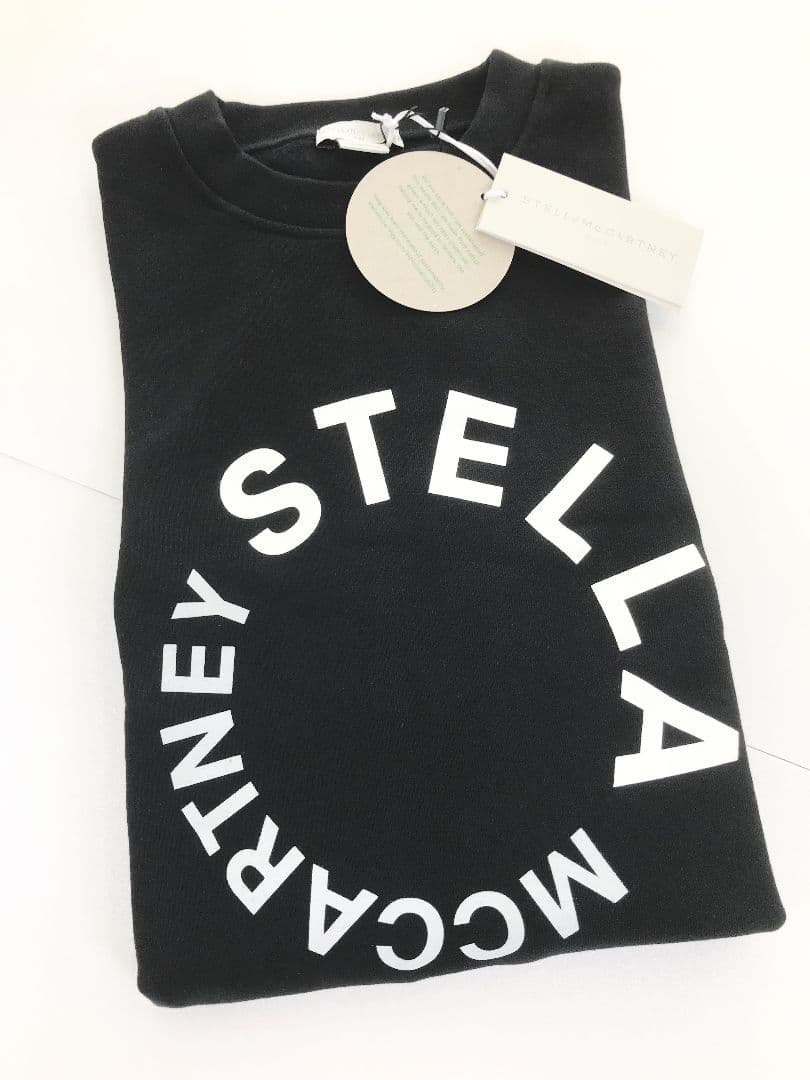 大人もOK! ステラマッカートニー ロゴ 長袖 スウェットシャツ