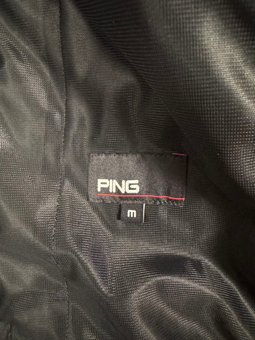 PING 中綿ブルゾン ブラックM