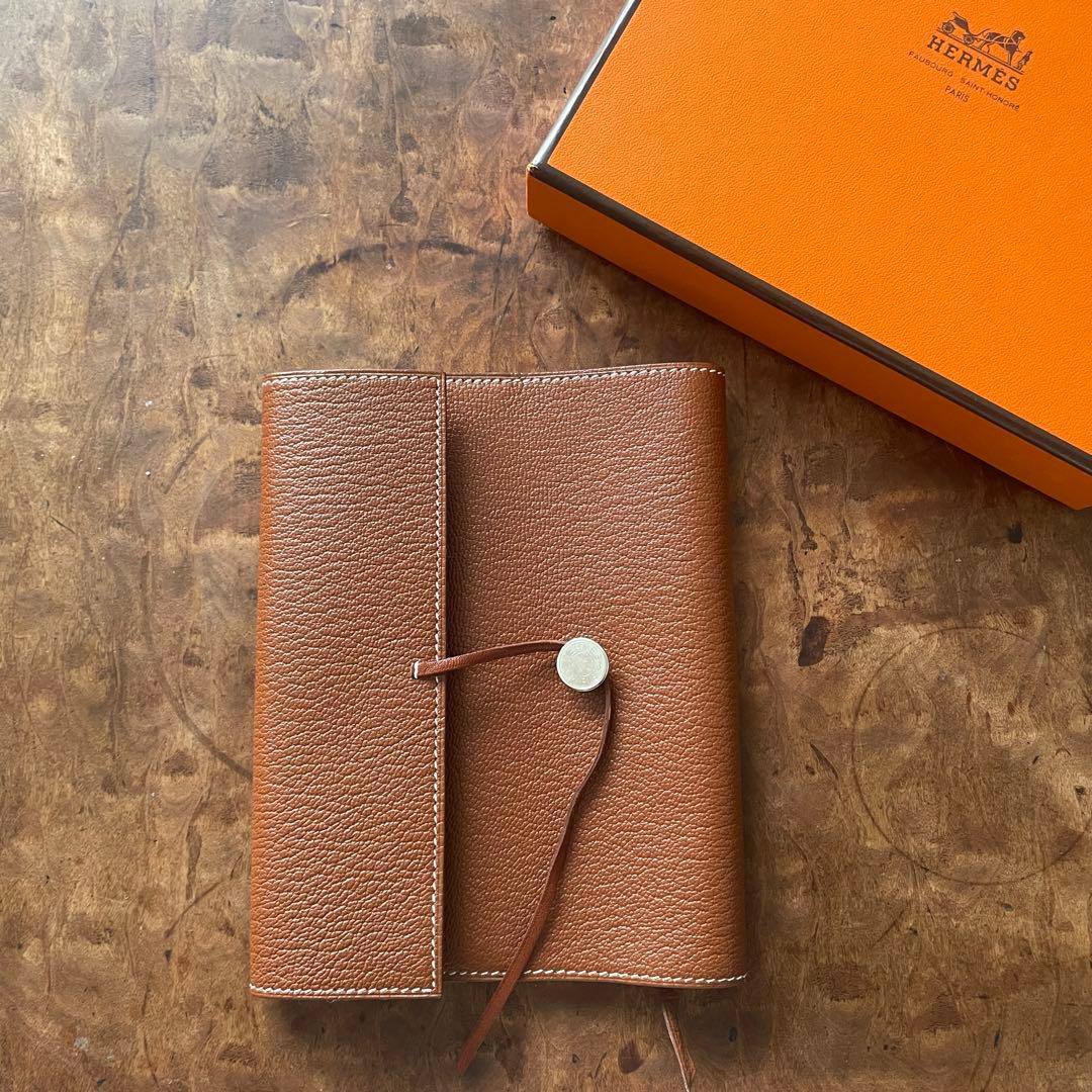HERMES エルメス セリエ ブックカバー 手帳カバー 文庫本カバー - メルカリ