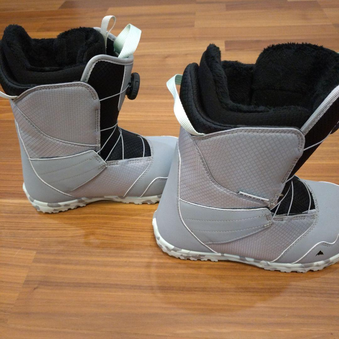 バートン 子ども用スノーボードブーツ グレー 24cm