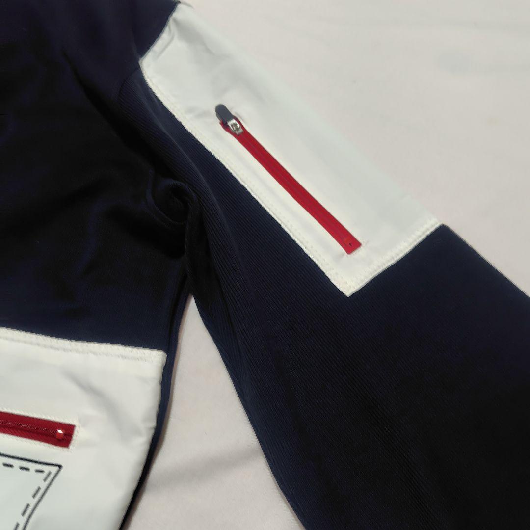 カステルバジャック ブルゾン サイズ3 メンズL 刺繍ロゴ 個性派