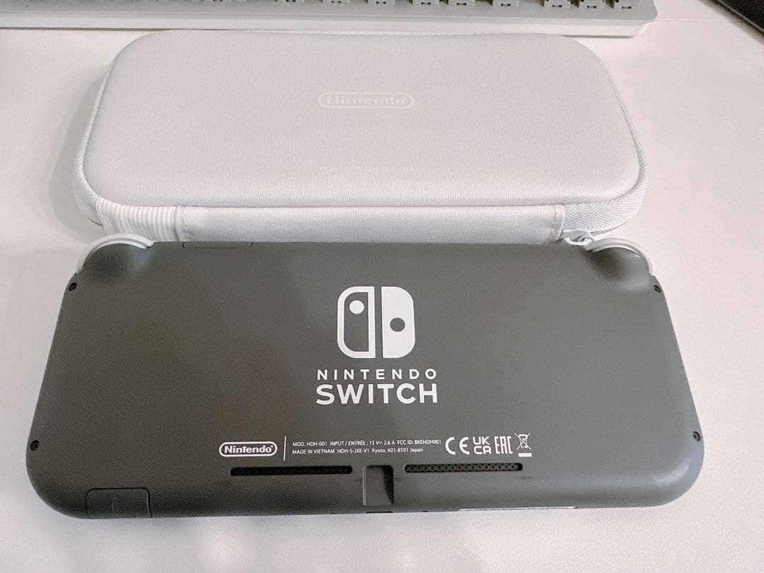 Nintendo Switch Lite グレー 専用ケース付き