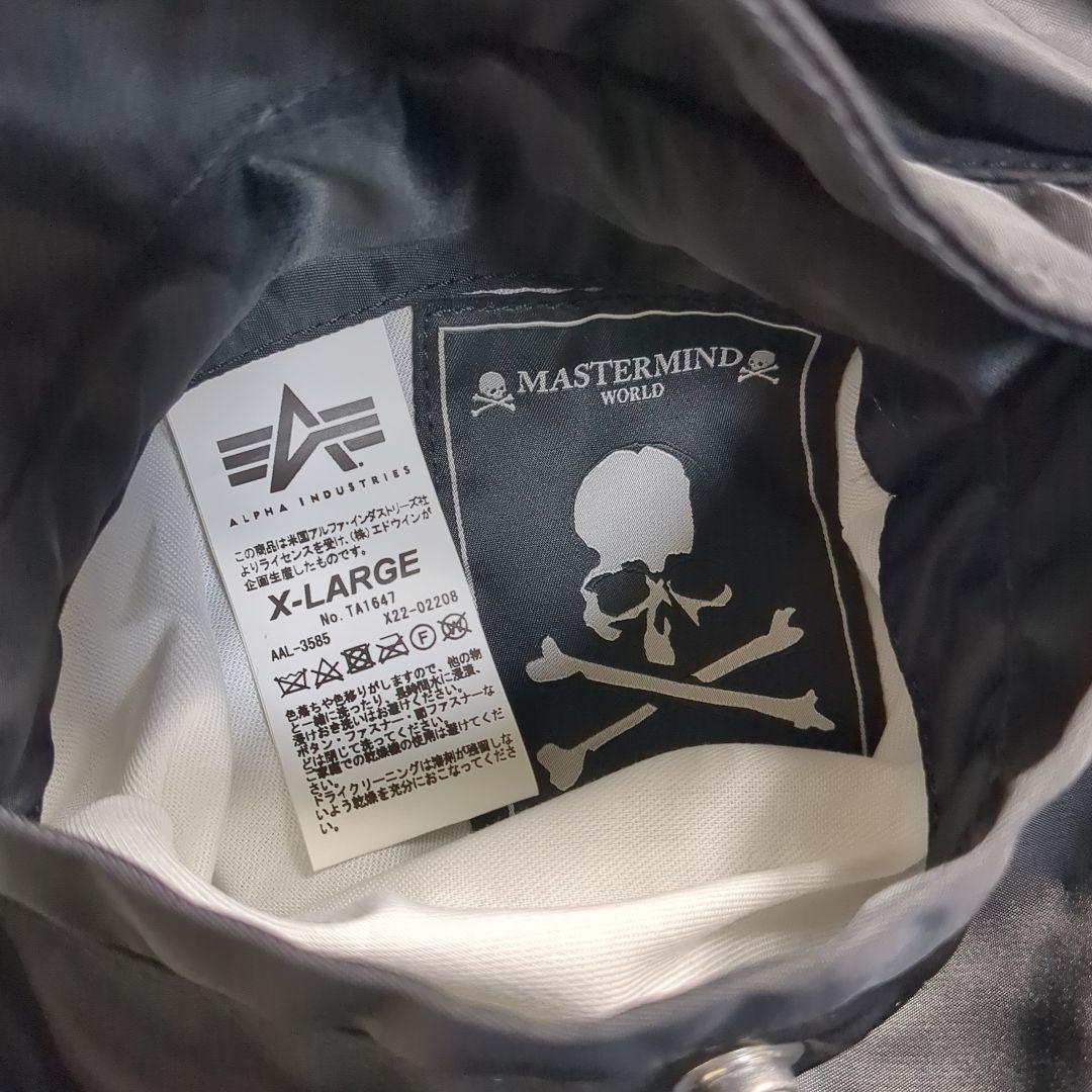 【コラボ✨XL】ALPHA MASTERMIND MA-1 フライトジャケット