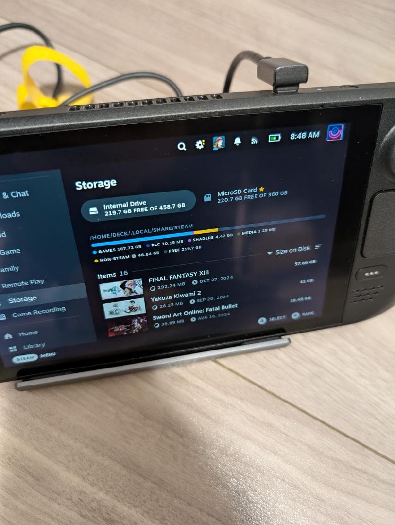 Steam Deck 512GB本体 ＋ Docking Station セット