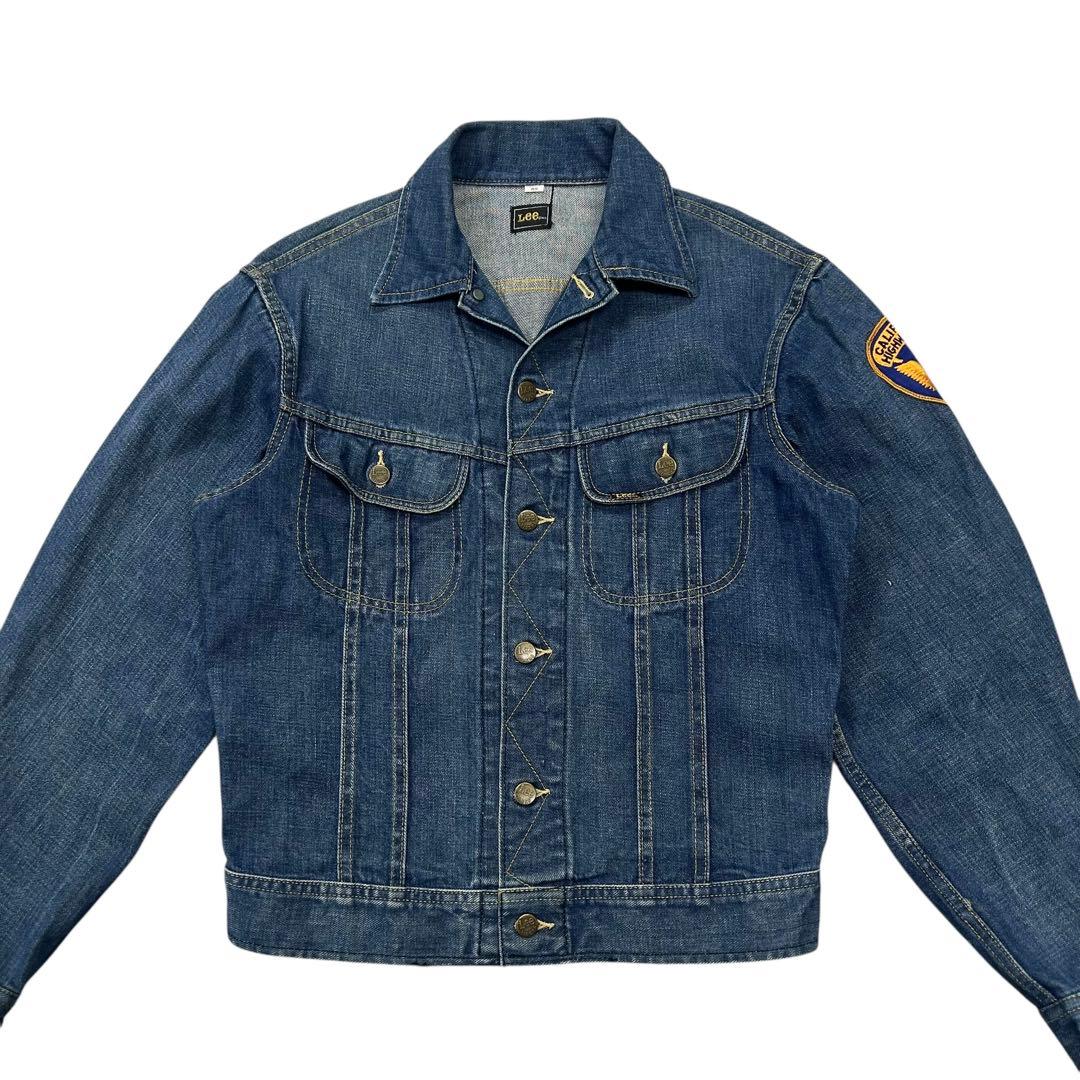 70〜80's Lee デニム トラッカージャケット メンズ40 ブルーデニム