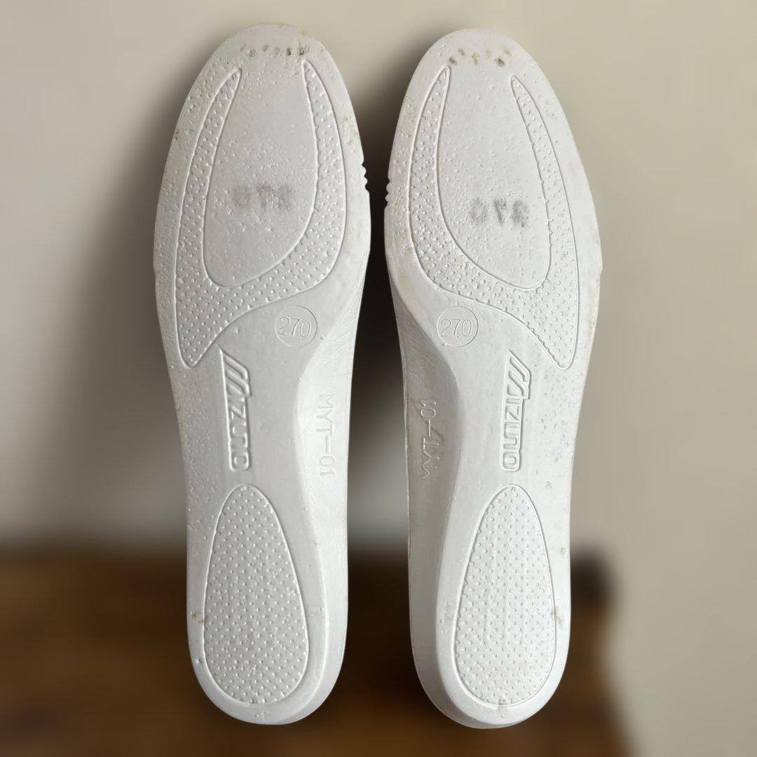 Mizuno サッカーシューズ 27.0cm モナルシーダ ホワイト/レッド