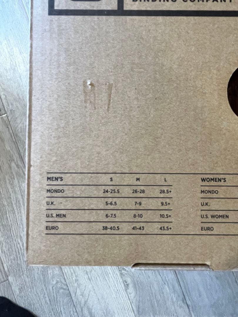 ATLAS PRO スノーボード ビンディング ブラック/Mサイズ