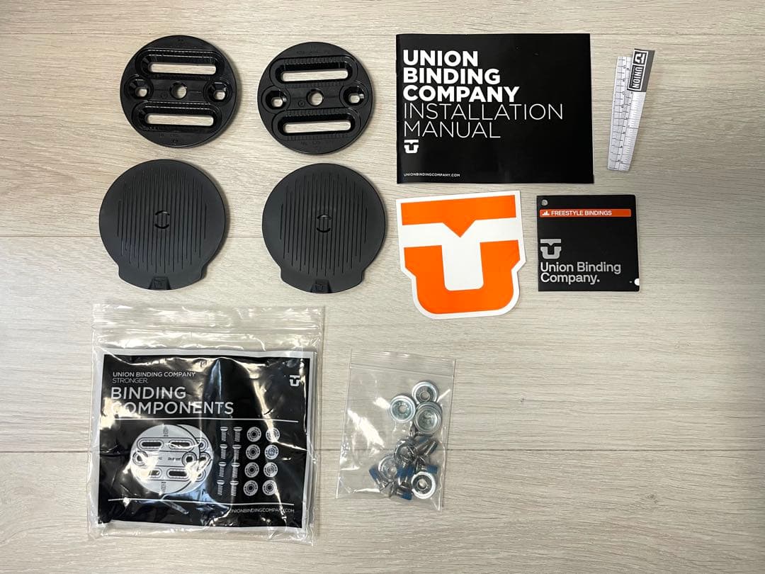 【美品】UNION FLITE PRO スノーボードビンディング 青