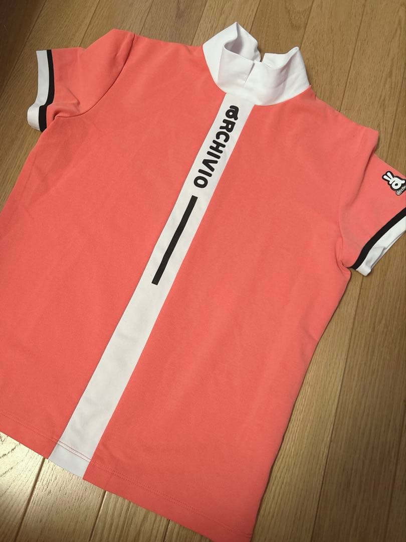 ARCHIVIO ピンクオレンジ スカートとトップスセット アルチビオ パーリー