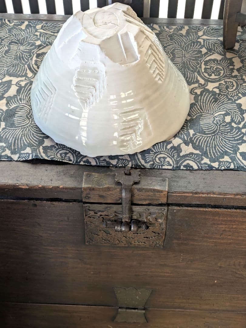 作家　生井講蔵 作　青白磁　大深鉢