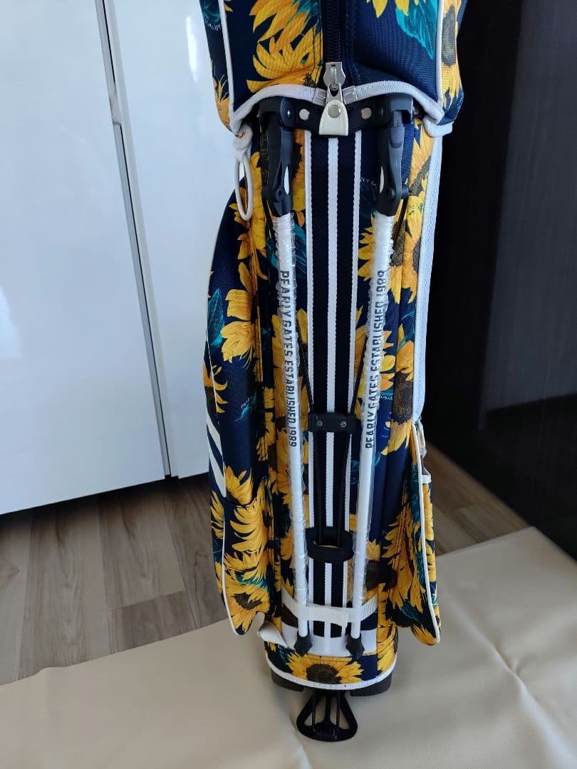 PEARLY GATES パーリーゲイツ キャディバッグ ひまわり