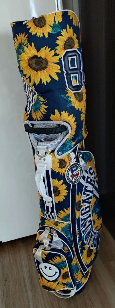 PEARLY GATES パーリーゲイツ キャディバッグ ひまわり
