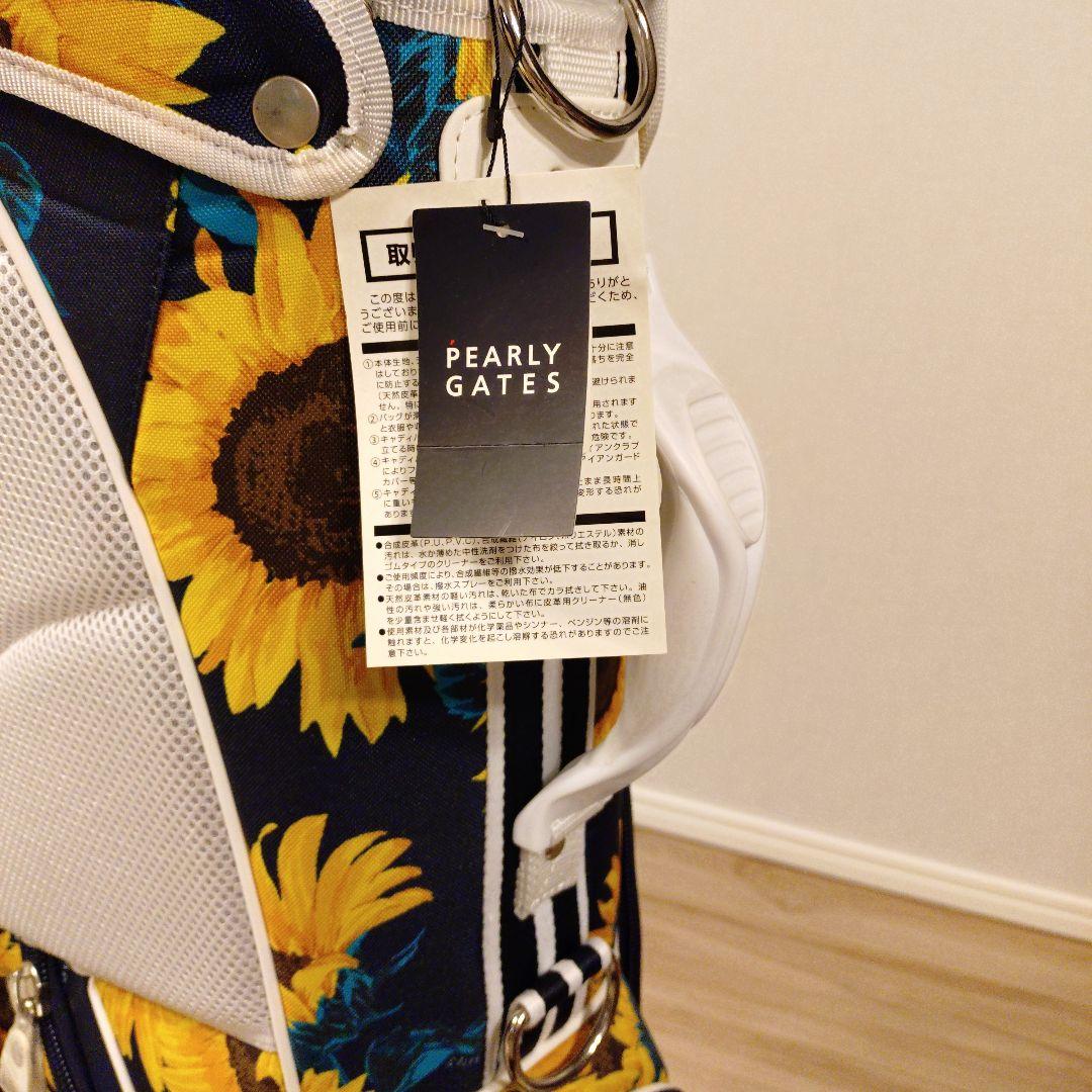 PEARLY GATES パーリーゲイツ キャディバッグ ひまわり